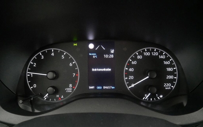 Toyota Yaris cena 61899 przebieg: 84655, rok produkcji 2021 z Trzcianka małe 154
